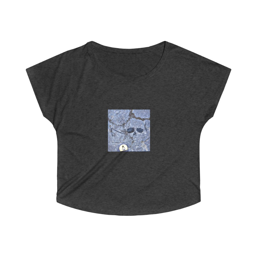 smile beautiful Women's Tri-Blend Dolman