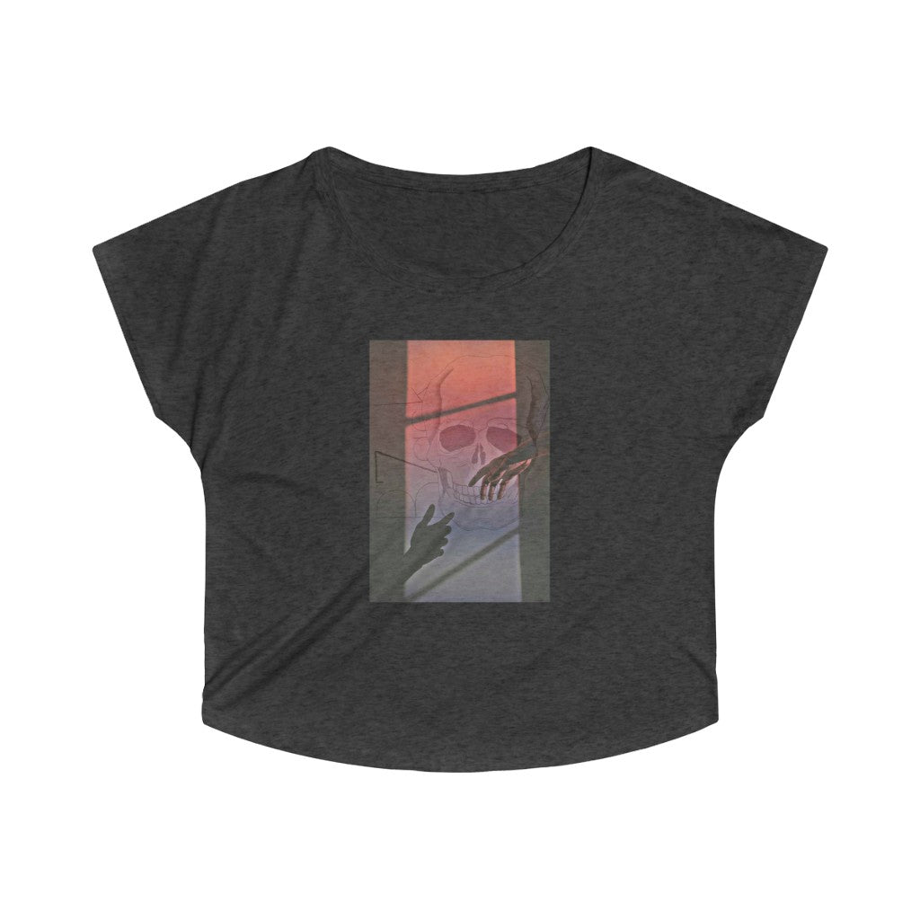 SHADOW SIDE Women's Tri-Blend Dolman