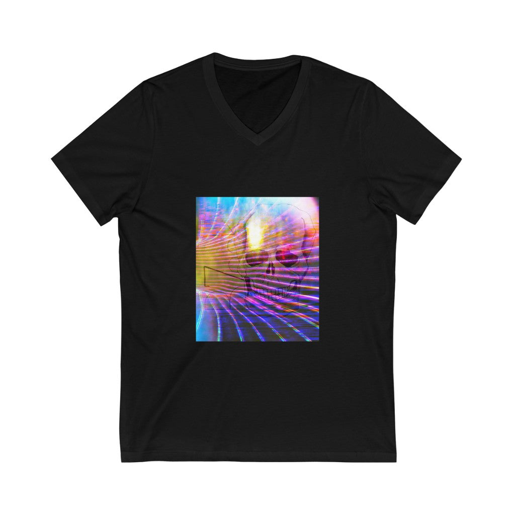 ELECTRIC Unisex Jersey Short Sleeve V-Neck Tee